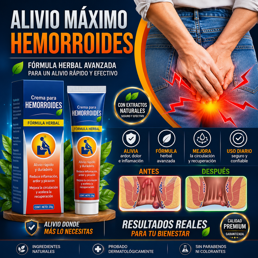RectoCalm™ Alivio para la hemorroides