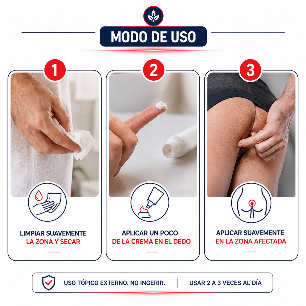 RectoCalm™ Alivio para la hemorroides